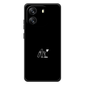 Чехол с картинками на черном фоне для Blackview Oscal Flat 1C – Книжки