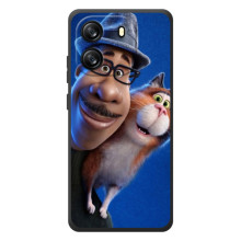 Чохол з принтом Душа на Blackview Oscal Flat 1C – Джо і кіт