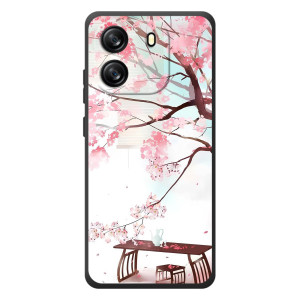 Чохол з картинкою Сакури на Blackview Oscal Flat 1C – Чайна церемонія