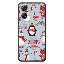 Чехол Санта Клаус для Blackview Oscal Flat 1C – Рождественский
