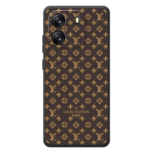 Чехол Стиль Louis Vuitton на Blackview Oscal Flat 1C – Фон Луи Виттон