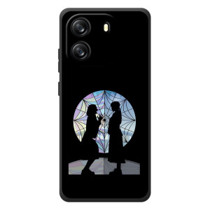 Чехлы Венсдей на Blackview Oscal Flat 1C Уэнсдей (AlphaPrint)