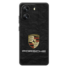 Чохол з авто Порше для Blackview Oscal Flat 1C – Лого Порше