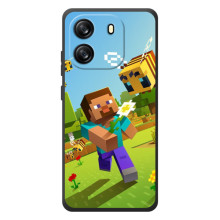 Чохол з картинками Майнкрафт для Бlаckview Оsсal Флeт 1С