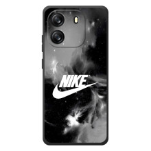 Чохол з логтипом Найк на Blackview Oscal Flat 1C – Найк димчастий
