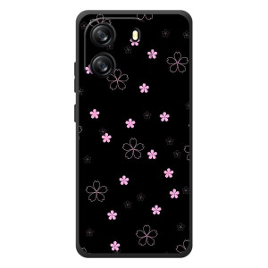 Чехол с розовым рисунком для Blackview Oscal Flat 1C