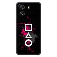 Чохол Гра в кальмара для Blackview Oscal Flat 1C – Ранги