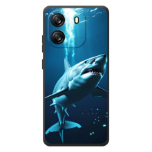 Чохол з картинкою 'Хижаки' для Blackview Oscal Flat 1C – Акула