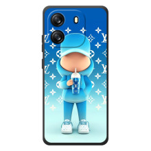 Крутые Чехлы Луи Виттон для Blackview Oscal Flat 1C (AlphaPrint) (Парень LV)