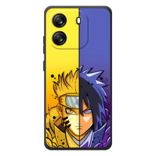 Купить Чехлы на телефон с принтом Anime для Blackview Oscal Flat 1C (Naruto Vs Sasuke)