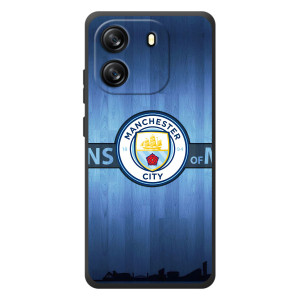 Силиконовые Чехлы принт Футбол на Blackview Oscal Flat 1C – ManCity
