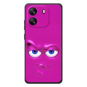 Силиконовые Чехлы (смешные стикеры) для Blackview Oscal Flat 1C – Хитрая мордочка