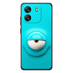 Силиконовые Чехлы (смешные стикеры) для Blackview Oscal Flat 1C – Одноглазик