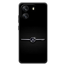 Силиконовый бампер с картинкой машины на Blackview Oscal Flat 1C (Mercedes)