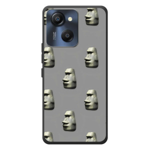Бампер з принтом Меми для Blackview Oscal Modern 8 – Кам'яна особа