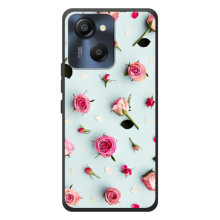 Чехлы с принтом Розочки для Blackview Oscal Modern 8 – Разные цветы