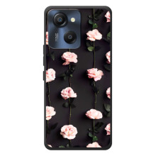 Чехлы с принтом Розочки для Blackview Oscal Modern 8 – Розы