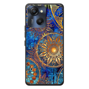 Чохли з сенсом на Blackview Oscal Modern 8 – Золоті узори
