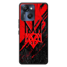 Чехлы УПА (Красно-Чёрный) на Blackview Oscal Modern 8