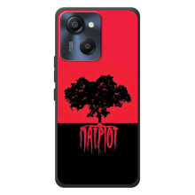 Чехлы УПА (Красно-Чёрный) на Blackview Oscal Modern 8 – УПА Патриот