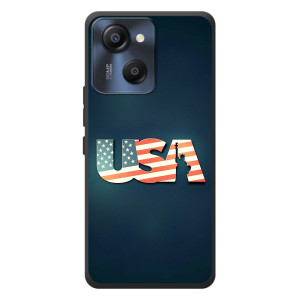 Чехол Флаг USA для Blackview Oscal Modern 8 – USA