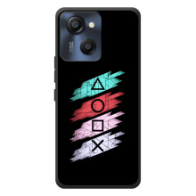 Чехол КИБЕРСПОРТ для Blackview Oscal Modern 8 (Значки Sony)