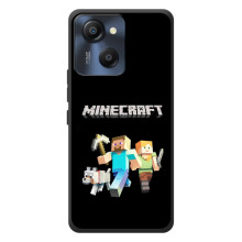 Чохол Майнкрафт на Blackview Oscal Modern 8 (AlphaPrint) Minecraft (герої Minecraft)
