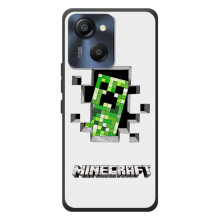 Чохол Майнкрафт на Blackview Oscal Modern 8 (AlphaPrint) Minecraft (кріпер Майнкрафт)