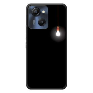 Чохол з картинками на чорному фоні для Blackview Oscal Modern 8 – Лампочка