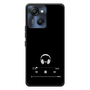 Чохол з картинками на чорному фоні для Blackview Oscal Modern 8 – Плеєр