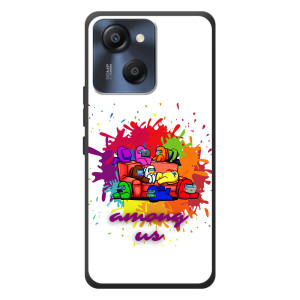 Чехол Амонг Ас для Blackview Oscal Modern 8 (AlphaPrint)