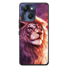 Чехол с картинкой на Blackview Oscal Modern 8 – Красочный ЛЕВ