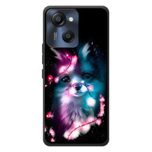 Чехол с Лисичкой для Blackview Oscal Modern 8 (Черная Лиса)