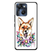 Чехол с Лисичкой для Blackview Oscal Modern 8 (Хитрая лиса)