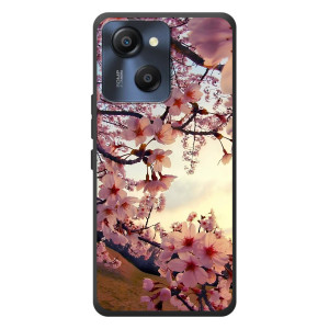 Чехол с принтом САКУРЫ на Blackview Oscal Modern 8 – Цветущая сакура