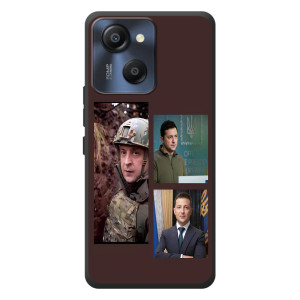 Чехол для Blackview Oscal Modern 8 (AlphaPrint - с принтом Зеленского)