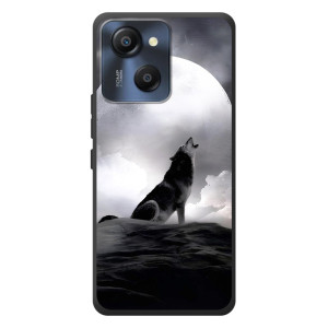 Чехол с Волком на Blackview Oscal Modern 8 – Волк и луна