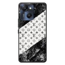 Чехол Стиль Louis Vuitton на Blackview Oscal Modern 8 (LV на белом)