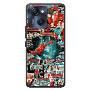 Чехол Супергерой Человека Паука на Blackview Oscal Modern 8 – Комиксы Человек Паук