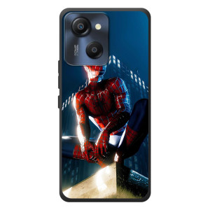 Чехол Супергерой Человека Паука на Blackview Oscal Modern 8 – Паук на доме