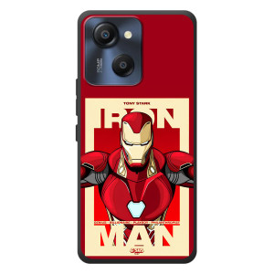 Чехол Супергерой Железный человек на Blackview Oscal Modern 8 – Iron man