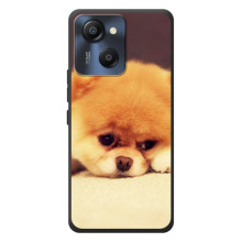 Чехол (ТПУ) Милые собачки для Blackview Oscal Modern 8 (Померанский шпиц)