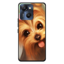 Чехол (ТПУ) Милые собачки для Blackview Oscal Modern 8 (Йоршенский терьер)