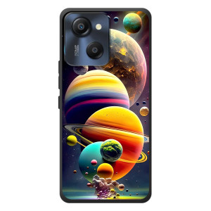 Чохол (ТПУ) з планетами на Blackview Oscal Modern 8 – Сонячна система