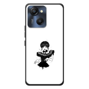 Чехлы Венсдей на Blackview Oscal Modern 8 Уэнсдей (AlphaPrint)