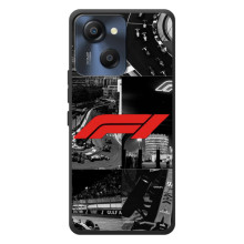 Чехол фильм Формула 1 для Blackview Oscal Modern 8 – Коллаж Формула 1