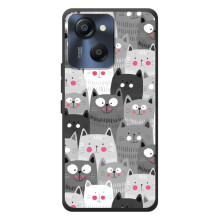 Чохол із милими котиками на Блацкв'ю Осгал Модерн 8 – Колаж з котами