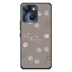 Чехол с рисунком кот на Blackview Oscal Modern 8