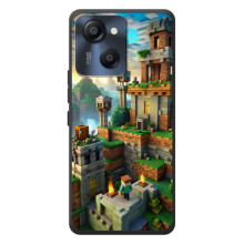 Чохол з картинками Майнкрафт для Блацкв'ю Осгал Модерн 8 – Місто Майнкрафт