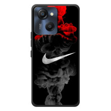 Чохол з логтипом Найк на Blackview Oscal Modern 8 – Найк на чорному